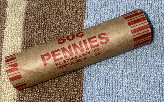 1 US Lincoln Wheat Cent Penny Roll 1926-S/1920-D (50 Coins) Old Vintage 3