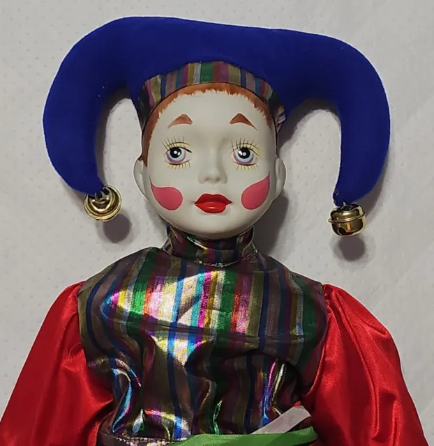 Authentic Heritage Collector's Doll Jester Clown