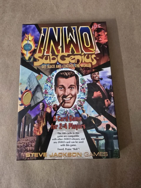 ■（未開封新品）INWO Sub Genius（スティーブジャクソンゲームズ） Steve Jackson Games - INWO SubGenius Expansion Set Card Game