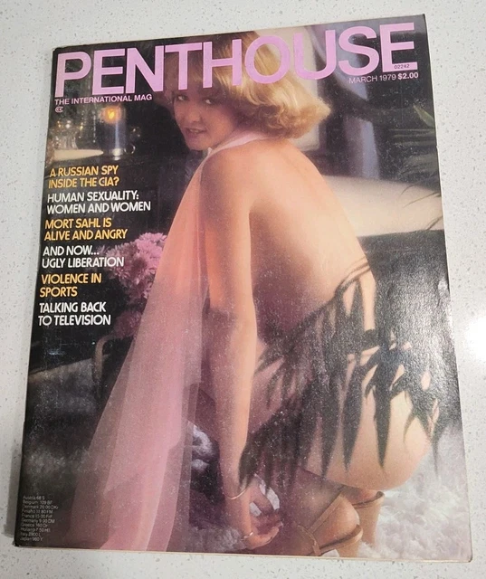 PENTHOUSE MAGAZINE MARCH 1979 CENTERFOLD DETATCHED Fully Nude AO LlKE NEW! £11.60 - PicClick UK