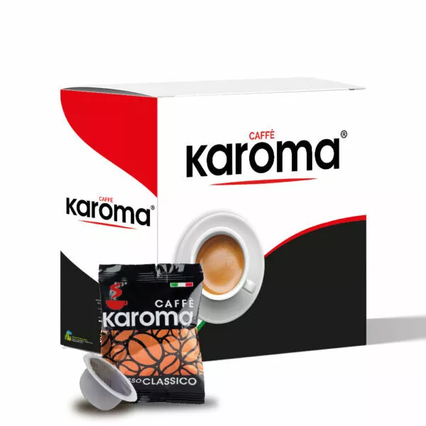 100 Capsule compatibili Bialetti* Caffè Karoma  - Espresso Classico