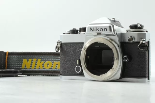 [Proche de MINT] Boîtier d'appareil photo reflex Nikon FE Silver 35 mm du JAPON