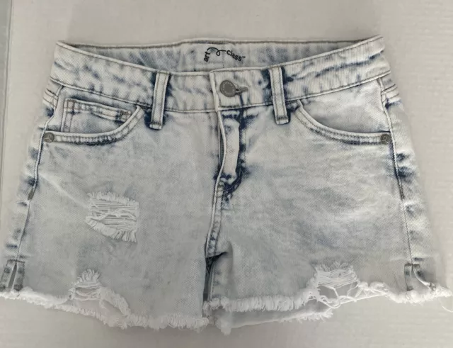 Art Class Girl’s Denim Cut Off Jean Shorts size Large 10/12
