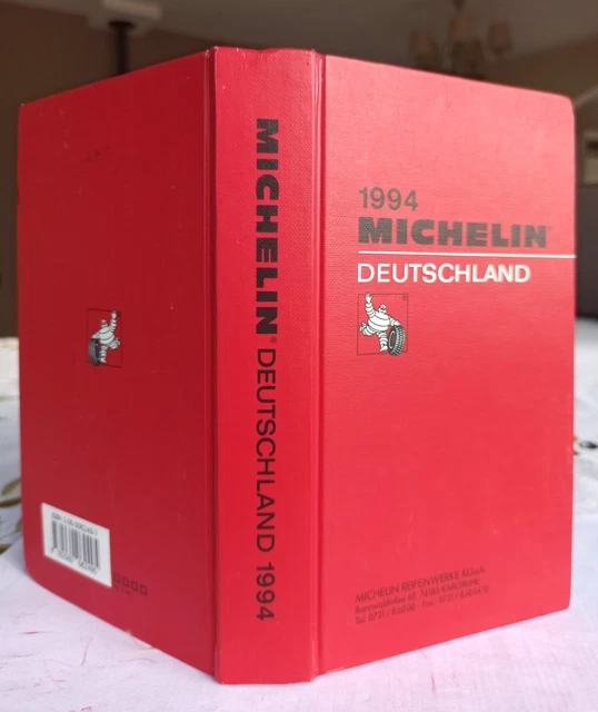 1994 MICHELIN DEUTSCHLAND Guide: Perfect Condition $50.97