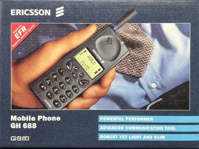 Ericsson GH 688 Vintage Handy mit Telekom Simlock #R8-1
