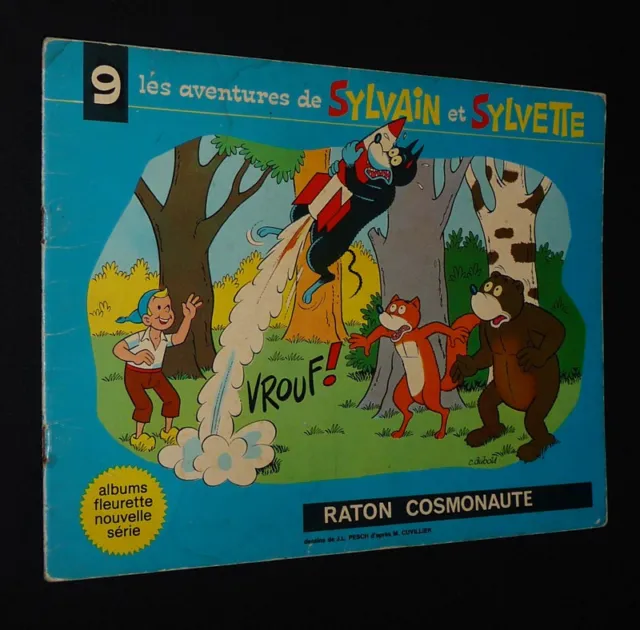 Les Aventures de Sylvain et Sylvette, T9 : Raton cosmonaute (Albums Fleurette -