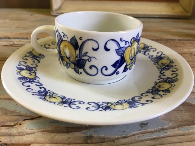 Villeroy & Boch porcellana Serie Cadiz Tazza Piattino Piatto Tazzina  B)