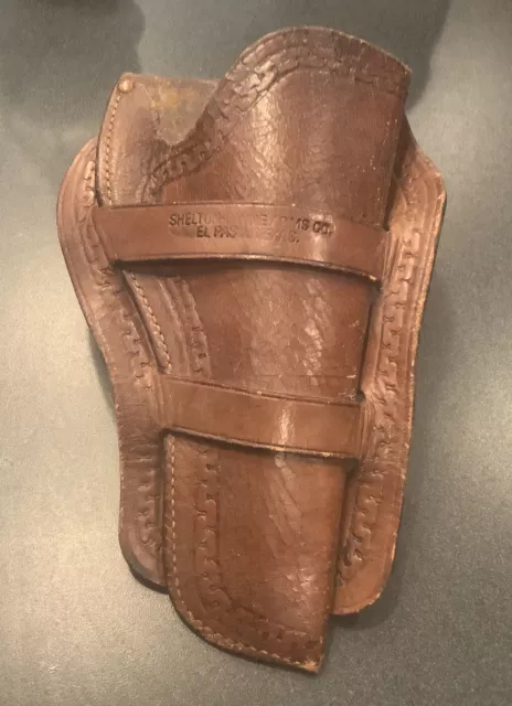Vintage Colt Saa Maker Marked Shelton Payne El Paso, Texas Good Condition