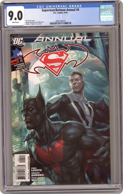 Superman Batman Annual #4A Lau CGC 9.0 2010 4003196016