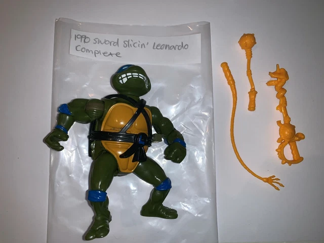 Figurine TMNT Leonardo 1990 - Sword Slicin' Leonardo - 1ère Édition - Playmates