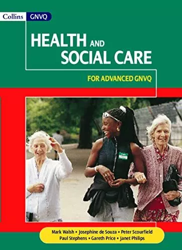 Health and Social Care for Vocational A-level by Walsh, Mark Paperback Book The