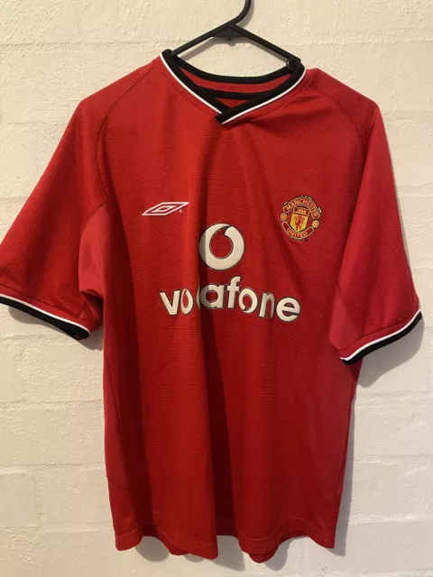 Manchester United Jersey 2000/2001/2002 Home Kit Umbro