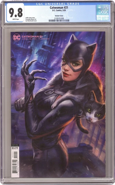 Catwoman #21B McDonald Variant CGC 9.8 2020 2109101006