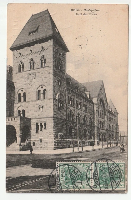 METZ - Moselle - CPA 57 - la poste
