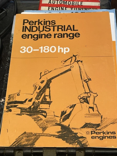 Perkins Engine Range PERKINS INDUSTRIAL ENGINE range 30-180hp brochure D9 £5.97 - PicClick UK