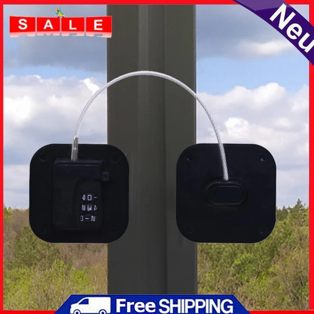 Home Window Limiter Easy To Use Closet Padlock Children Security Protection