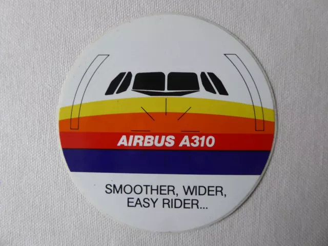 Autocollant Sticker Aufkleber Airbus A310 Airliner Airlines