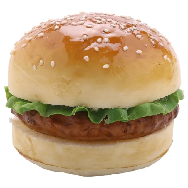 1pc Realistic Hamburger Lifelike Simulation hamburger Display KidsH3
