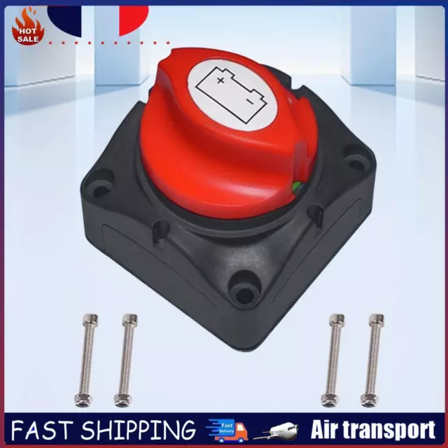 12V Battery Disconnect Cut On/Off Set Power Switch for Car SUV RV Marine Boat FR