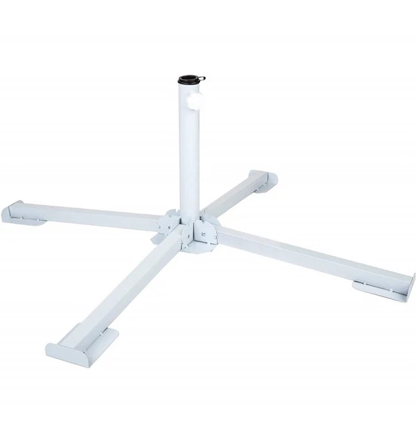 Base pie de sombrilla 3 patas Aktive Garden plegable compatible 25/38 mm