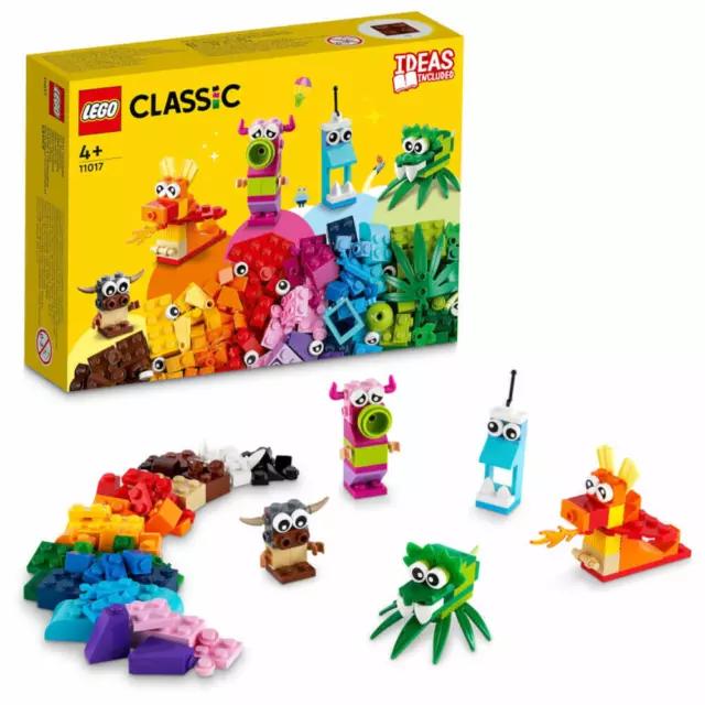 LEGO Classic 11014 Briques et Roues Jeu de Construction Enfants +4