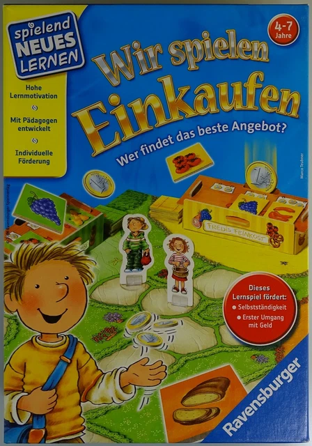 Wir spielen Einkaufen - Spielend neues lernen Ravensburger ☆ Lernspiel 4-7 Jahre