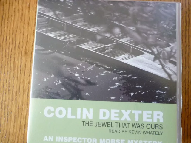 3 CD AUDIO BOOK - THE JEWEL THAT WAS OURS - Colin Dexter [Abridged]
