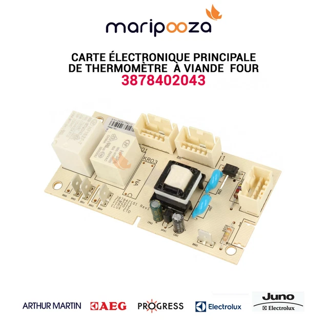 Carte électronique principale thermomètre viande  Four ELECTROLUX  - 3878402043