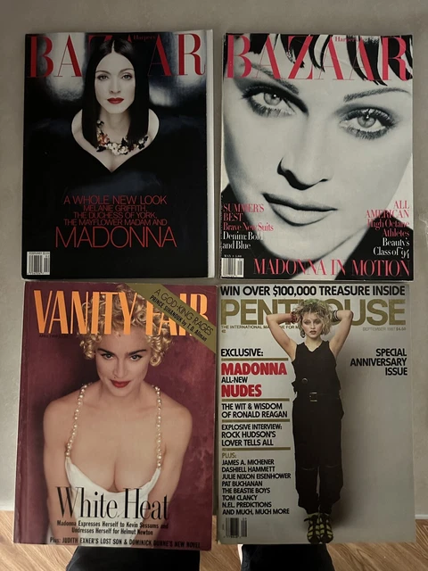 Lot Of Four Very Good Bazaar, Penthouse And Vanity Fair Magazines All Very Good!