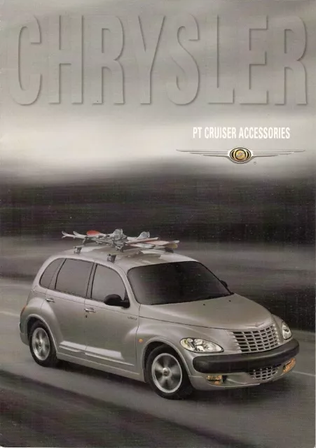 Chrysler PT Cruiser Accessories 2000-01 UK Market Foldout Sales Brochure