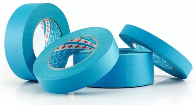 Scotch 3M Abdeckband blau 3434, Lackierer Krepp Band, Masking Tape