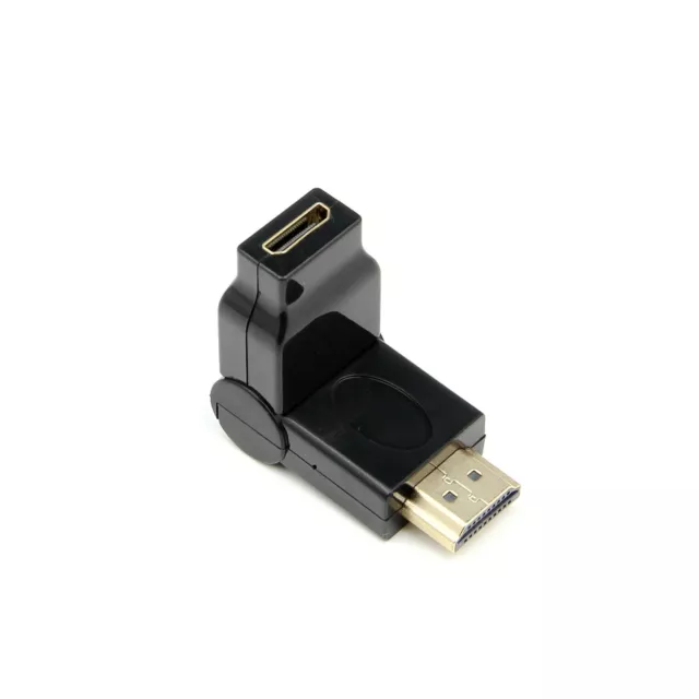 Rotatable HDMI Male to Mini HDMI Type C Female Adapter Convertor  -- EU --