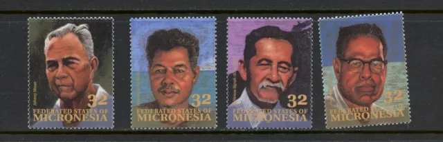 R3126 Micronesia 1994 local leaders 4v. MNH