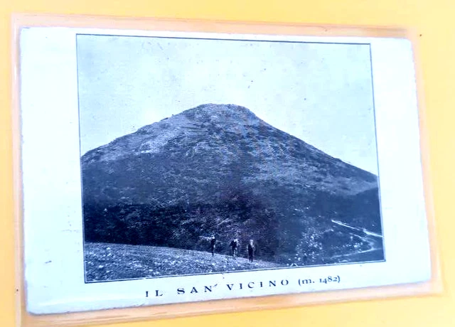 Cartolina Antica Poggio San Vicino Primi 900 No  Viagg No Franc