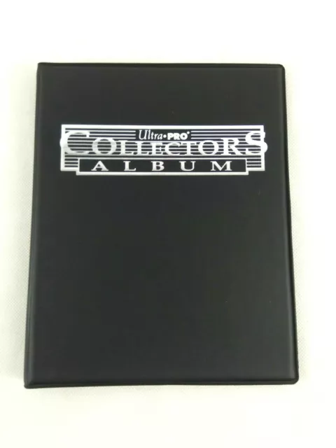 Ultra Pro Collectors Portfolio Album Classeur 4 Pocket Black  Envoi rapide suivi
