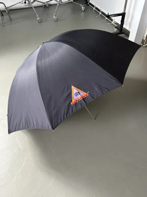 Paraguas convertible blanco Photoflex 140 cm 1,4 m con cubierta negra extraíble