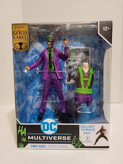 McFarlane Toys DC Dark Knight Rises Jokerized Two-Face Action Figure Bane BaF