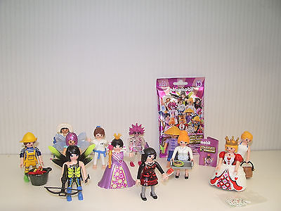 /// Figurine serie 10 figures Playmobil 6841 GIRL FILLE reine pecheuse NEUF ///