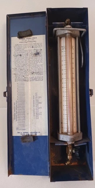 Thermal Charg-Check 7001 With Original Case Cat Nos 7001-7006