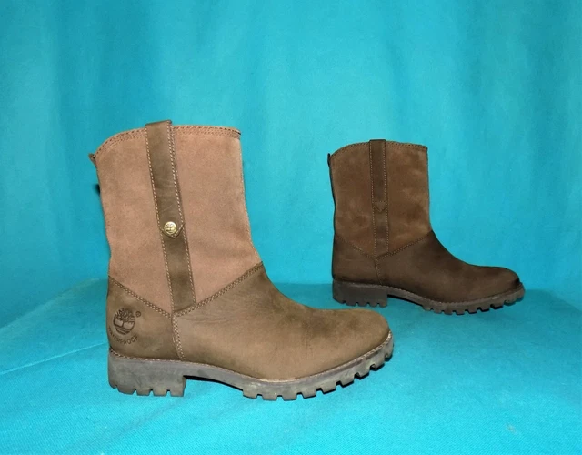 TIMBERLAND boots en cuir nubuck marron pointure 5,5 ou 37 EUR