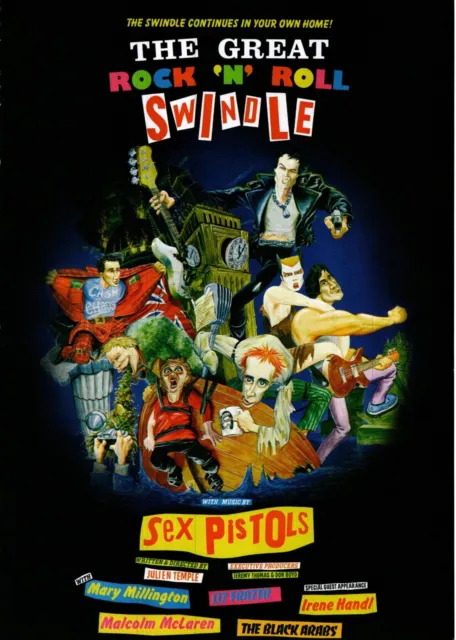 (Moj29) Magazine Advert 11X8" The Sex Pistols : The Great Rock N Roll Swindle