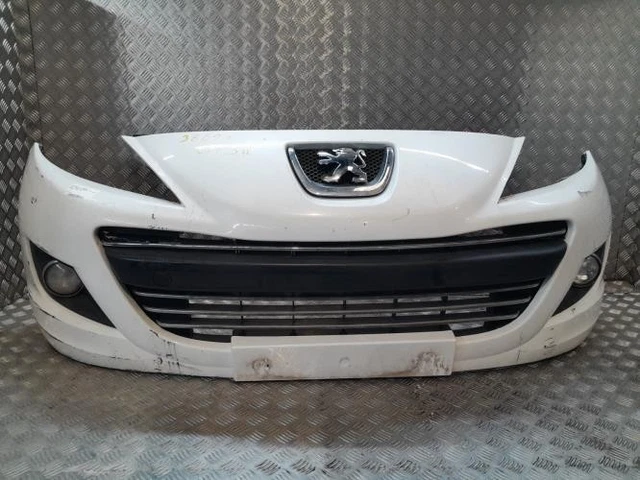 Paire De Séparateurs/ Déflecteurs Pour Pare-choc Avant Peugeot 207 (2006-2009) - Neuf Noir ABS