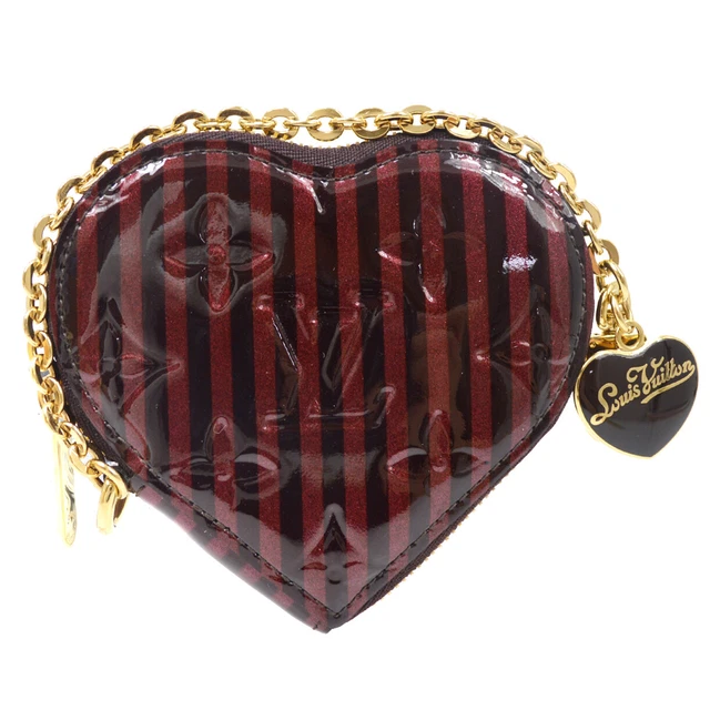 Louis Vuitton Porte Monnaie Coeur Coin Purse Wallet Ts4161 Rayures M91713 71504 Louis Vuitton Porte Monnaie Coeur Coin Purse Wallet Ts4161 Rayures M91713 71504
