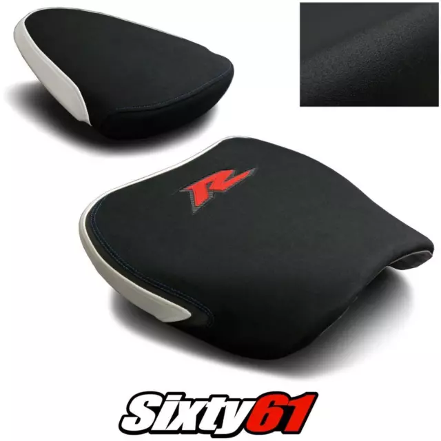Suzuki TL1000R Seat Covers 1998-2002 2003 Blue Stitch Luimoto Tec-Grip Suede