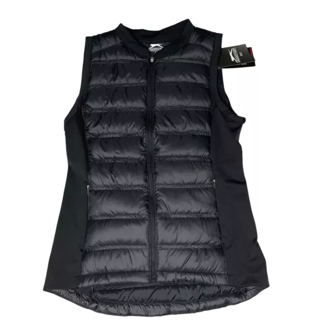Slazenger Ladies Golf vest black size XS thermal down insulation