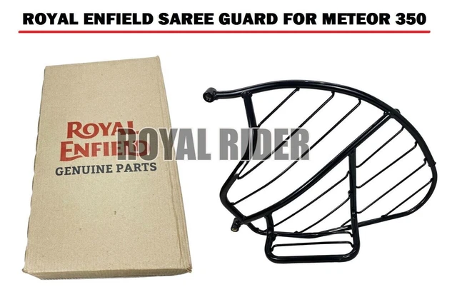 Protection De Carter (sump Guard) Pour Royal Enfield Meteor 350 Et New Classic 350 - Aluminium, Noir, Neuf