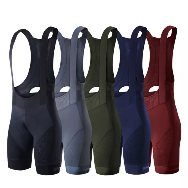 Mens Cycling Bib Shorts Breathable Padded Bicycle Tight Racing Cycling Short