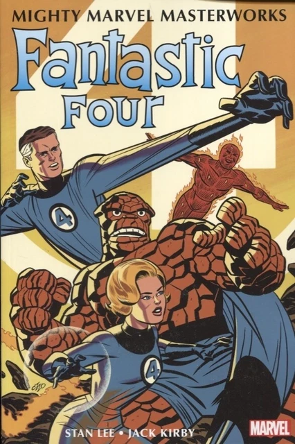 Mighty Marvel Masterworks Fantastic Four Gn Tpb Volume 1 Greatest Heroes Variant