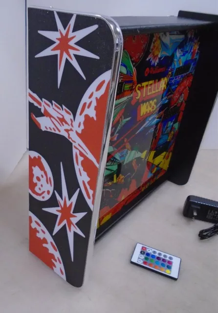 Williams Stellar Wars Pinball Head LED Display light box 3