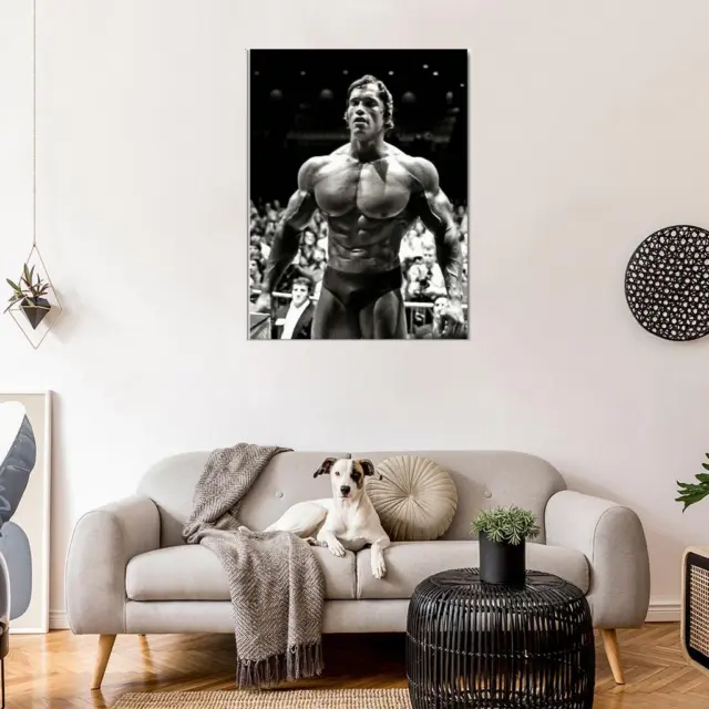 82397 Arnold Schwarzenegger Bodybuilding Fitness Gym Wall Print Poster Plakat 2
